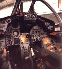 Tornado front-seat cockpit pilot
