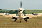 Buchn on the historical grass airstrip of Duxford