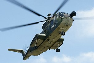 The HH-3F overhead, also known as Pelican in Italy.
