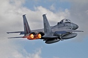F-15D afterburner take-off