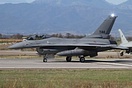F-16A ADF on the runway