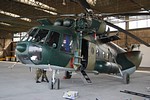 Mi-8MTV-1 being prepared for service after its return from the Ukraine