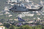 Hellenic Navy AB-212 flag fly-by