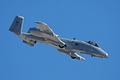 A-10 Thunderbolt II simulated a gun attack run