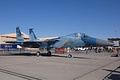 Also in the static lineup, was one of the F-15 Eagles of the Nellis based 65th aggressor squadron (65 AGRS)