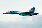 Ukrainian Air Force Su-27 demo
