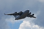 This C-17A Globemaster III of the 105th AW from Stewart ANGB was on static show