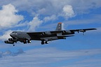 B-52H Stratofortress of the 23rd BS from Minot AFB arriving at Pease