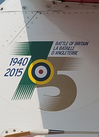Snowbirds' 75th anniversary of the Battle of Britain logo