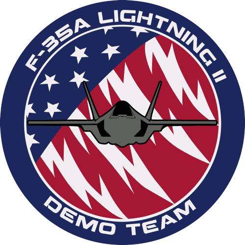 USAF F-35A Lightning II Demo Team Patch