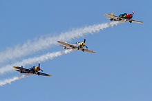 Red Eagles formation team display