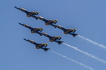 Blue Angels full formation