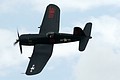 Vought F4U-7 Corsair in matt black VMF(N)-513 'Flying Nightmares scheme'