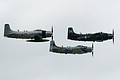 Three Skyraiders