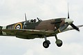 What better way to end a Duxford report, with Battle of Britain hero: the Supermarine Spitfire Mk V...