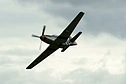 High speed pass of this P-51D Mustang