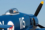 This Sea Fury is flown by Christophe Jacquard