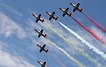 Patrulla Aguila formation dirty pass
