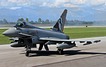 Eurofighter F-2000 Typhoon taxiing past