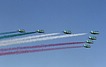 Saudi Hawks tribute to the Frecce Tricolori
