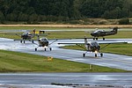Danish Air Force 'Baby Blue' formation team