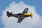 P-51D Mustang fly-by