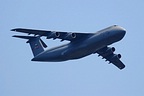 Westover's C-5B Galaxy fly-by