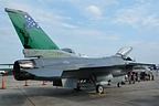 Vermont ANG 158th FW F-16C Block 30 Fighting Falcon with 70th Anniversary VT ANG 1946-2016 special tail