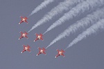 Patrouille Suisse doing their high altitude display