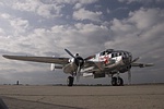Excellent shot of the B-25J Mitchell