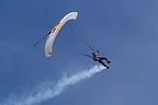 Parajumper of Red Bull's 'Air Force'