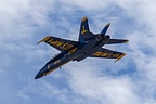 Blue Angels number one overhead 