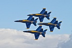 USN Blue Angels main formation on Friday