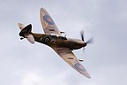The Spitfire TR.9 was flown by Gavin Trethewey