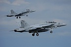 VFA-106 F/A-18F and F/A-18C take-off