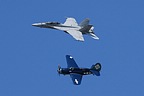 US Navy Legacy Fligth with F/A-18F Super Hornet