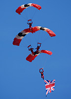 British Army Parachute Regiment Team Red Devils