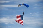 USAF Academy flag jump