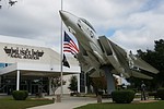 F-14 Tomcat at the entrance of the National Museum of Naval Aviation