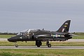 208 (Reserve) Squadron BAe Hawk T.1, XX245/245, arrives on Friday as support for the solo display aircraft.