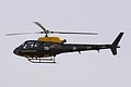 Eucrocopter Squirrel HT.1, ZJ276/76,  from the Defence Helicopter Flying School arrives for static display on Friday afternoon.