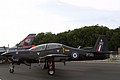 Shorts Tucano T.1, ZF342/342, from 1 Flying Training School in the static display.