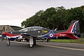 Shorts Tucano ZF317 from No.1 Flying Training School was to be the 2009 Solo Display aircraft but was withdrawn after a pre-season accident.