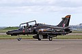 Making its first appearance at a Leuchars Airshow BAE Systems Hawk T.2 from 4 (Reserve) Squadron arrives on Friday