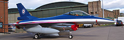 To celebrate the centenary of the Royal Norwegian Air Force Lockheed Martin F-16AM 686 carried this immaculate special colour scheme