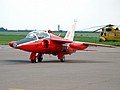 Folland Gnat T.1 XR538/01 in the markings and final colour scheme worn when operated by 4 Flying Training School
