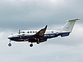 The Beech King Air 350ER is used by the Royal Navy for Observer Training and is operated by 750 Naval Air Squadron as the Avenger T.1