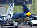The Hawker Sea Fury was one of the fastest production single-engined fighters built, its Bristol Centaurus engine is shown to good effect here