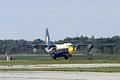 U.S. Navy Blue Angels C-130 'Fat Albert' take off