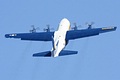 U.S. Navy Blue Angels C-130 'Fat Albert' climbing